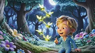 Five Little Fireflies Blink Blink Blin | Nursery Rhymes for Kids & Baby Songs