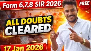 form 6,7,8 doubts | eci form 6 kaise bhare | eci form 8 online apply | voter id card online apply