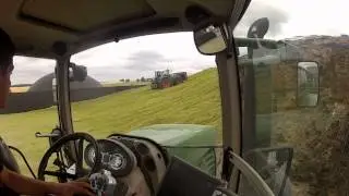 GPS Ernte 2014 Biogasanlage Großgarnstadt - Krone Big X - Fendt [HD]