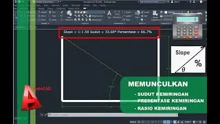 Knowing the slope angle, slope, and slope percentage with LISP