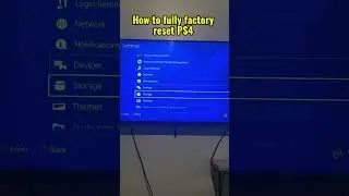 Do this before selling your PS4