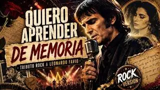 Quiero Aprender de Memoria - Leonardo Favio | Tributo Rock (Cover Studio)