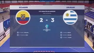 HIGHLIGHTS | CONMEBOL COPA AM&Eacute;RICA FUTSAL 2026 | Group A | ECUADOR vs URUGUAY