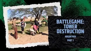 Amtgard Monster's Vale Battlegame Tower Destruction Part 1 (Argon POV)