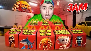 NE JAMAIS COMMANDER LES HAPPY MEAL BRAINROTS A 3H00 DU MATIN ! Tung Tung Sahur Tralalero Tralala !
