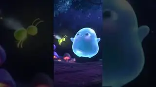 Can You Catch the Glowing Firefly? 🐞💫 #animation #pixarstyle #funnyvideos #shorts