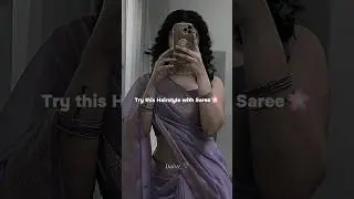 Try this Hairstyle with Saree🌸 (Pt-3) Video credit- @patriciapineda