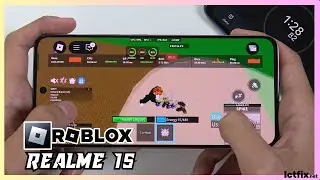 REALME 15 ROBLOX Gaming Test | Dimensity 7300+ | 120Hz Display