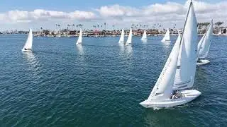2025 Club Championship Adult Sail Off   Race 4 start & weather mark