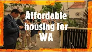 Affordable housing for WA - Sustainable Australia Party WA candidate Daniel Minson