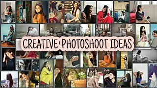 50 Creative Photography / Photoshoot Ideas at home for Girls . Indoor Photo Poses for Girls at Home.
