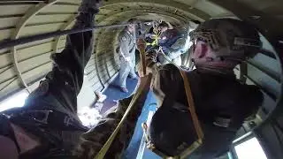 Market Garden 80th commemoration parachute drop - Wolfheze - Parachute Group Holland - 18-9-2024