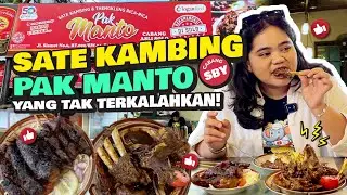 EMANG ADA YANG BISA NGALAHIN SATE KAMBING PAK MANTO??