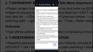 B-Cell Activation in 59 Seconds | T-Dependent vs T-Independent | Immunology Made Easy
