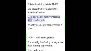 THE 7 WEALTH SKILLS SCHOOLS SHOULD HAVE TAUGHT U #ThinkandGrowRich #True #Money #Systems #Language 