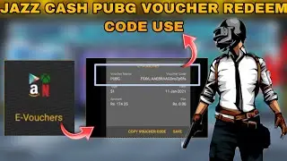jazz cash pubg voucher use kaise kare pubg jazz cash redeem code use kaise kare jazz cash uc purchas