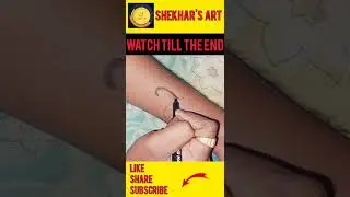 AI/IA letter❤️couple tattoo💞 Love Tattoo, How To Make Small Easy Tattoo✒️Design in Hand design video