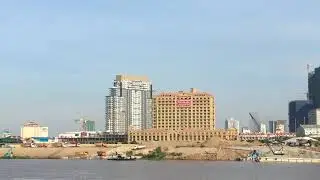 Cambodia Skyline 2017 - Video from the East of Phnom Penh 2017