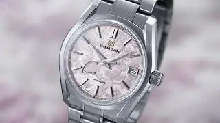 Grand Seiko Heritage Collection SBGA413 inspired by cherry blossom