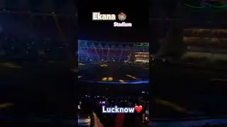 Bhojpuri song vibes🤩in Lucknow Ekana stadium🏟️ #ekanastadium #viralvideo #lucknow #trening #viral