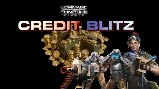 Command and Conquer: Rivals Credit Blitz 10-0 with MG SQUAD