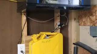 Chinese diesel Heater Office Install Using Server Rack Cabinet