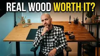 Solid Wood Desktop on FlexiSpot E6 | The Right Choice?