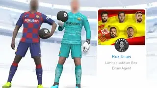 Pes 2020 Mobile Spanish Leauge Stars | Special Agent Pack Opening | Box Draw Part 1