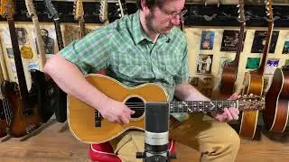 1890s George Bauer presentation-style parlor guitar