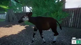Planet Zoo - Okapi habitat speed build  - MY FIRST VIDEO EVER!!!!