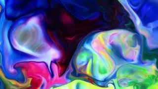 Abstract Surreal Movement of Ink Spread 1