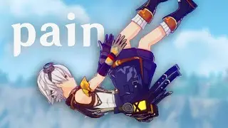 fighting bosses solo, in a team based game