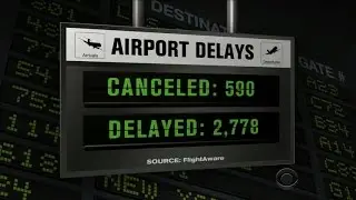 Computer glitch causes massive flight delays