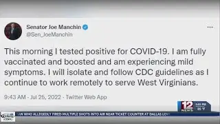 West Virginia Senator Joe Manchin diagnosed with COVID-19