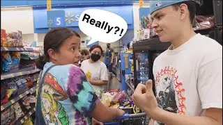 Buying People&rsquo;s Groceries Then Making Them Act Emotional !