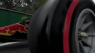 Crash - Dangerous flip after failed overtaking - F1 2021 Game #Shorts
