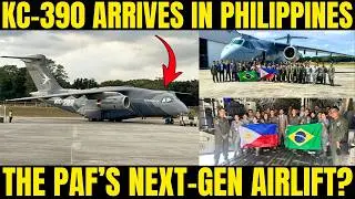 Самолет KC-390 прибыл на Филиппины: военно-транспортный самолет нового поколения ВВС Филиппин?