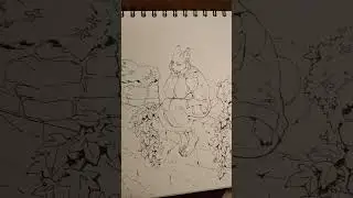 Idk I love lineart #art #traditionalart #lineart #sketchbook