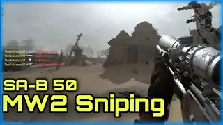 I Tried Sniping on MW2.. | SA-B 50 Marksman Rifle Highlights (PS5)