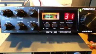 First DX with President Jackson 11m Radio