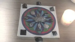 healing crystal sound grid