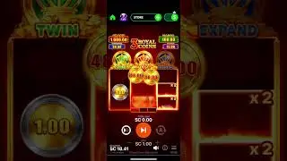 Double pop on 3 royal coins #slotscasinogames #slot #casinogame #choctaw #videoslots #games #casino