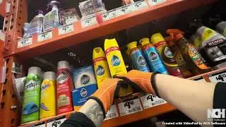 ASMR Home Depot Whispering & Restocking | Relaxing Store Sounds