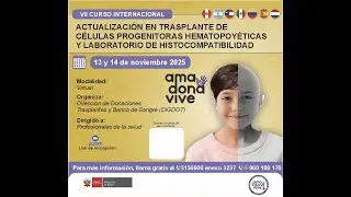 Día2: VII Curso de Actualización en trasplante de CPH y Laboratorio de Histocompatibilidad.