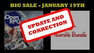 Humble Bundle   Update and Correction