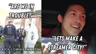 ПОЛИЦИЯ подъезжает к домам! 🚓 + @IcePoseidon рассматривает возможность создания города стримеров! 🏙️