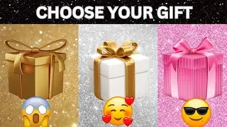 Choose Your Gift Challenge 🎁 Golden, Blue, White #chooseyourgift #challenge #wouldyourather #youtube