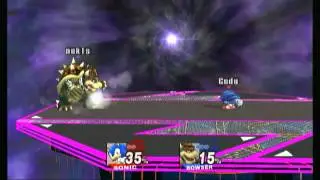 SSBB Mod - Project M: Sonic (Coodoo17) vs Bowser (SilverSunset23)