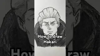 How to draw Hakari from JJK! Easy! #art #jujutsukaisen #drawing #hakari