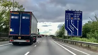 4k London Drive 2021 | Driving in the UK - M11 Motorway